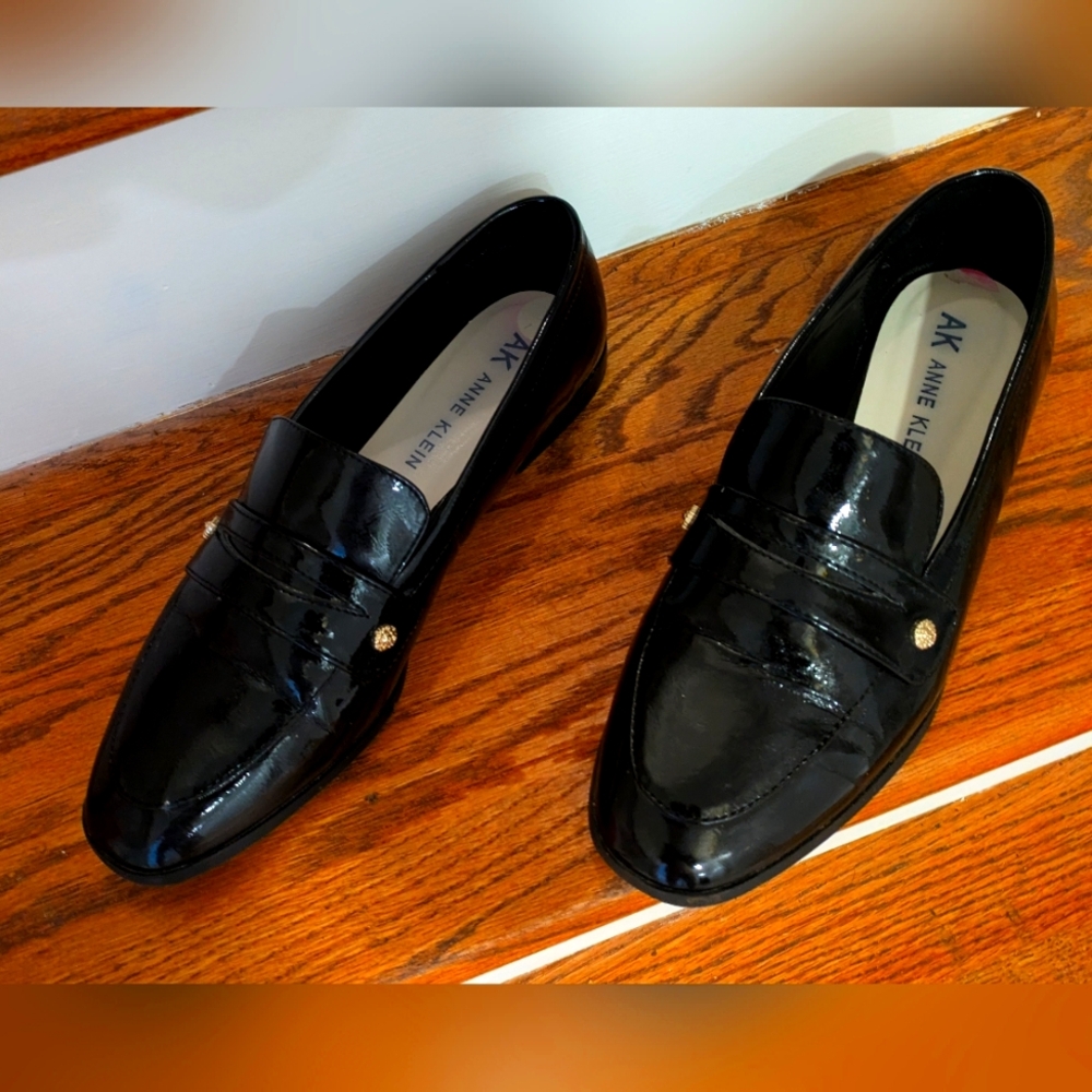 Black Patten Leather Shoes